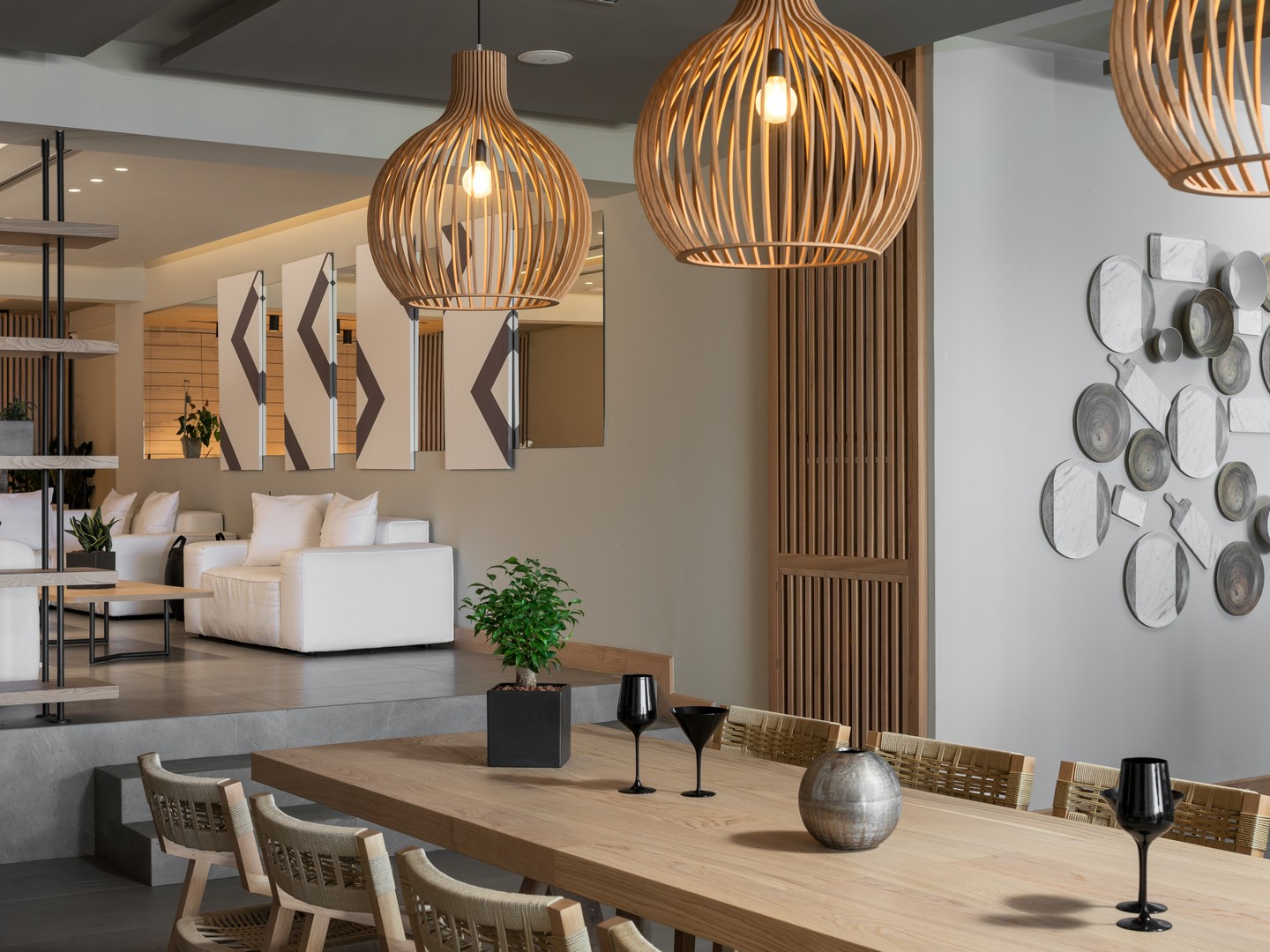 A LA CARTE BIG TABLE + LOBBY